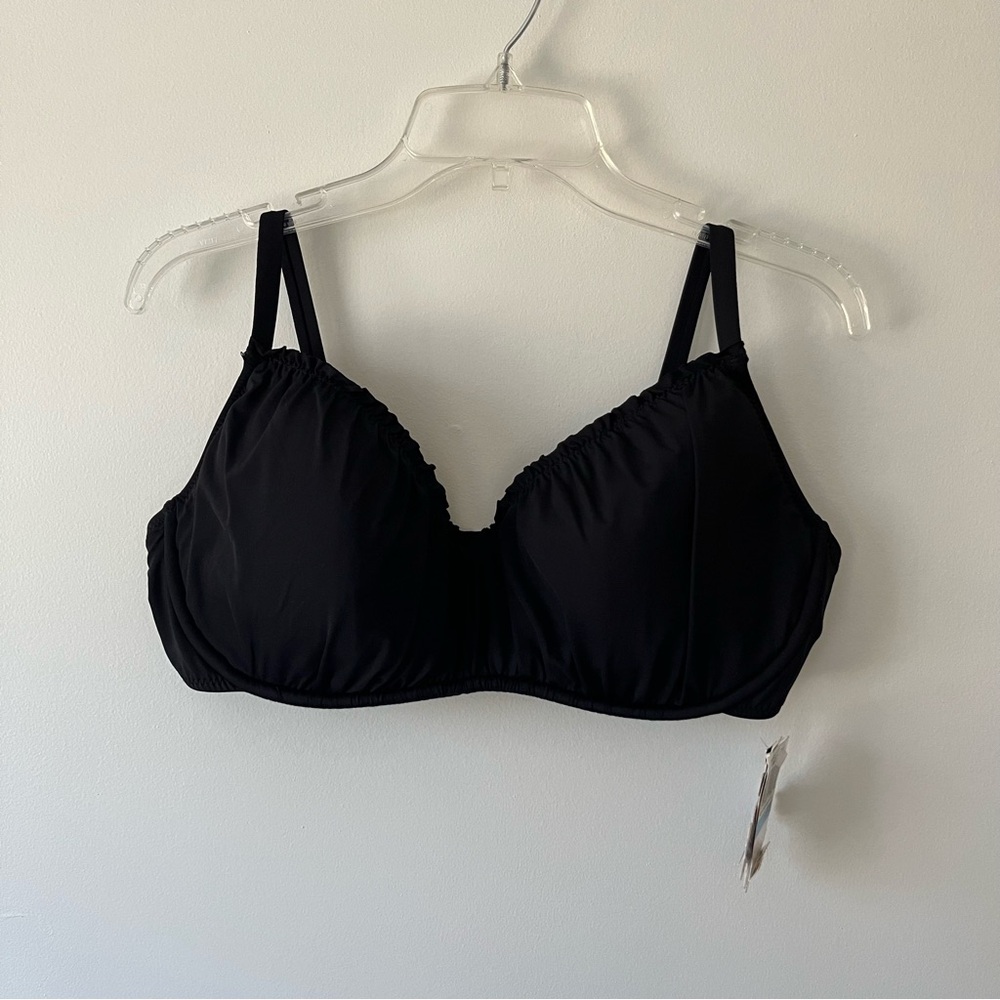 BECCA Black Bikini Top DDD